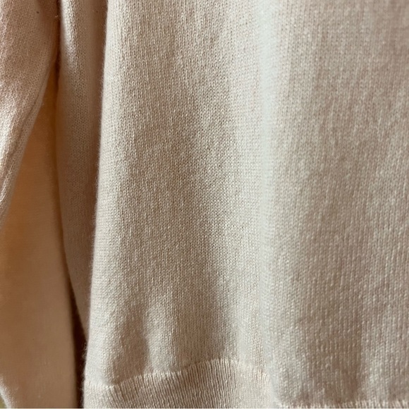 Everlane | Cashmere Crop Mock Neck Sweater Pullover Pink Size XS - Picture 9 of 14